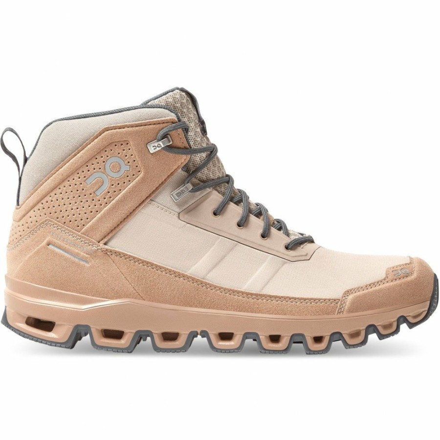 Running Shoes * | On Cloudridge Hiking Boot Sand & Rock On Running Clearance