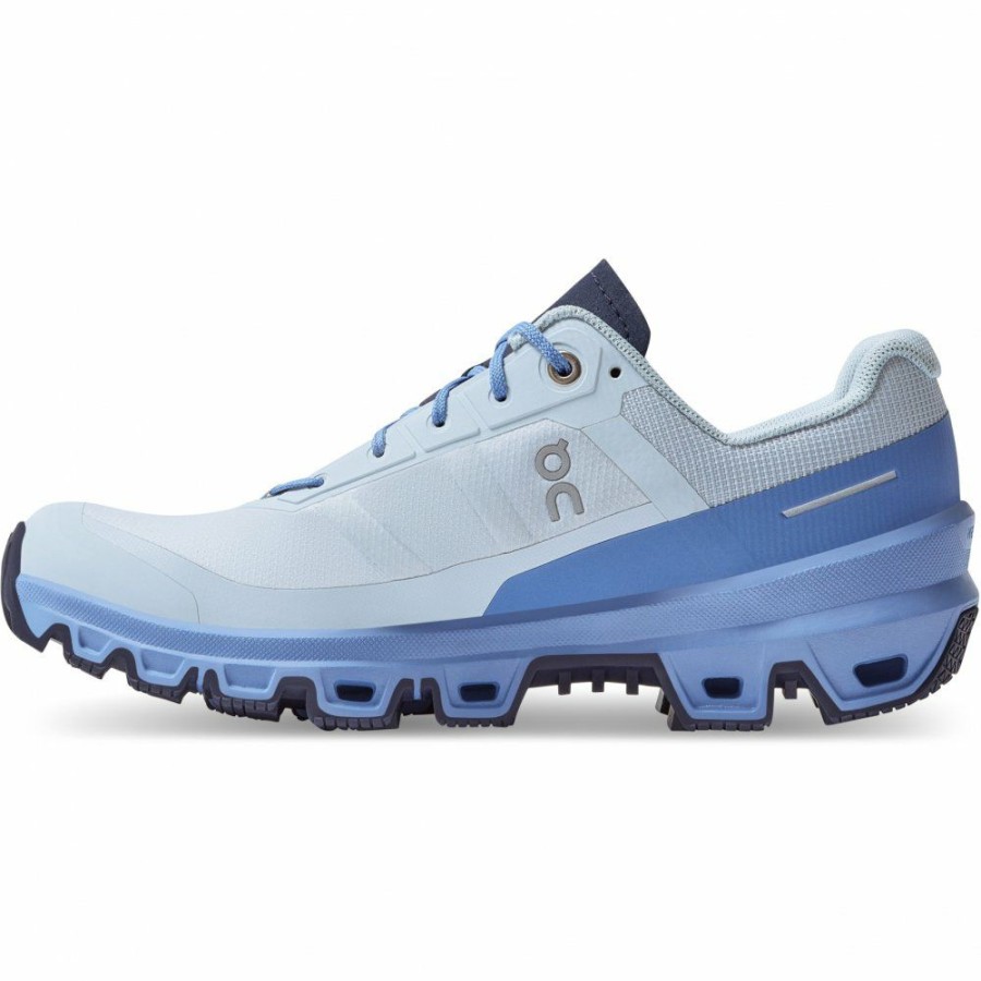 Running Shoes * | On Cloudventure Women Trailrunning Shoe Arctic & Marina On Running Clearance