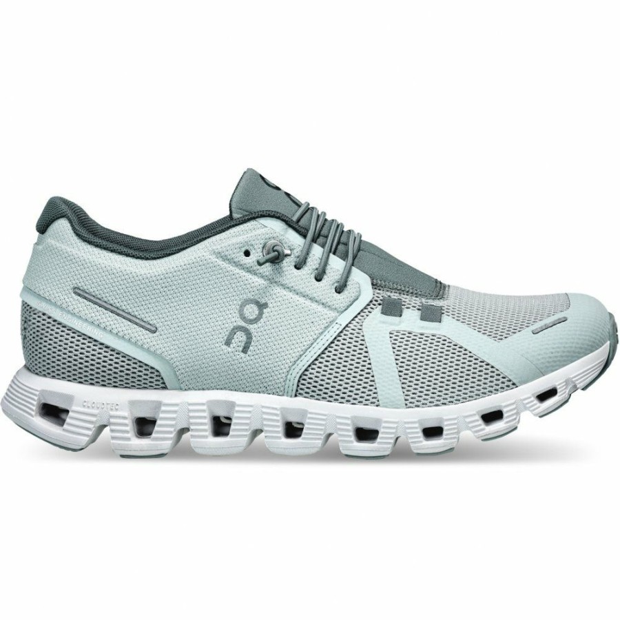 Streetwear * | On Cloud 5 Women Shoe Surf & Cobble On Running Outlet