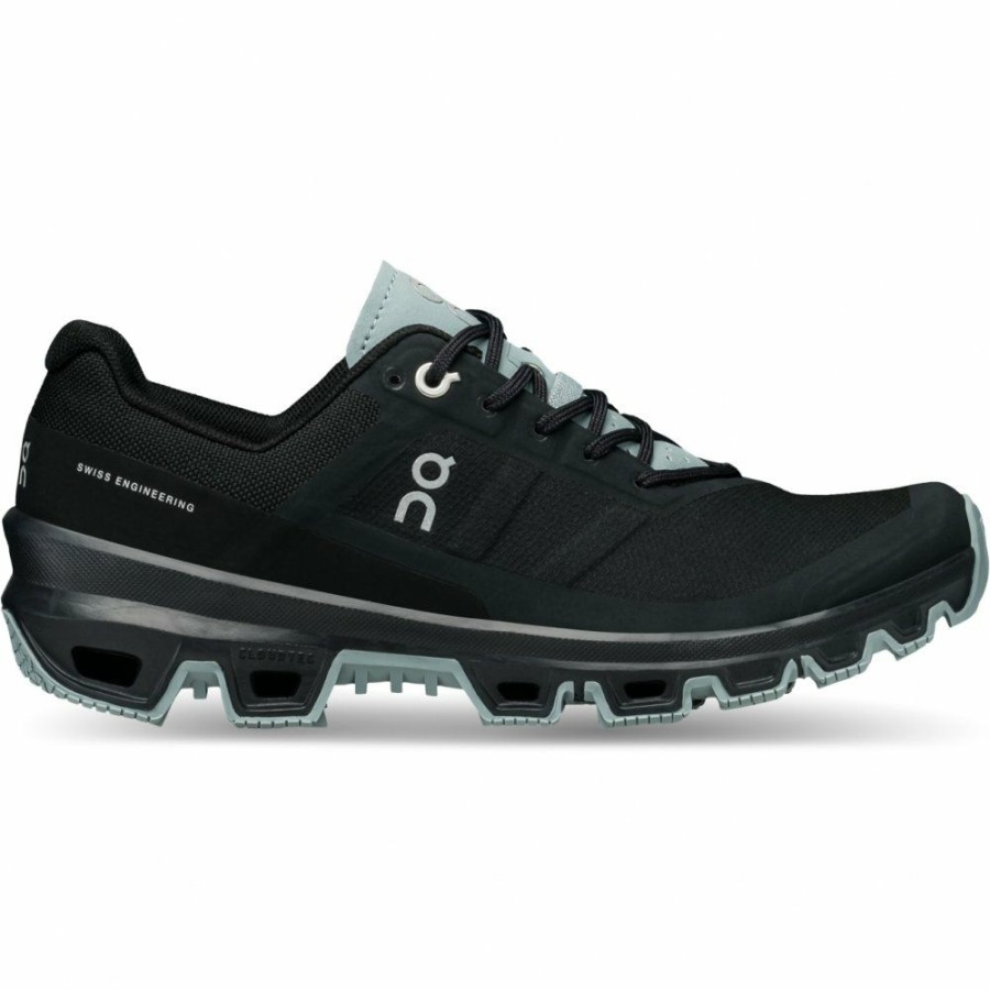 Running Shoes * | On Cloudventure Women Trailrunning Shoe Black & Cobble On Running Outlet