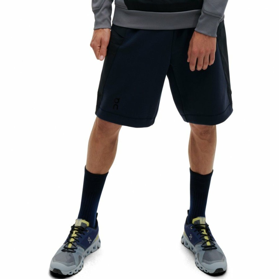 Shorts & Pants & Skirts * | On Movement Shorts Navy & Black On Running Outlet